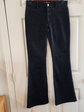 MiH JEANS Women's Dark Navy Flare Jeans - Classic High-Rise Fit Size 29